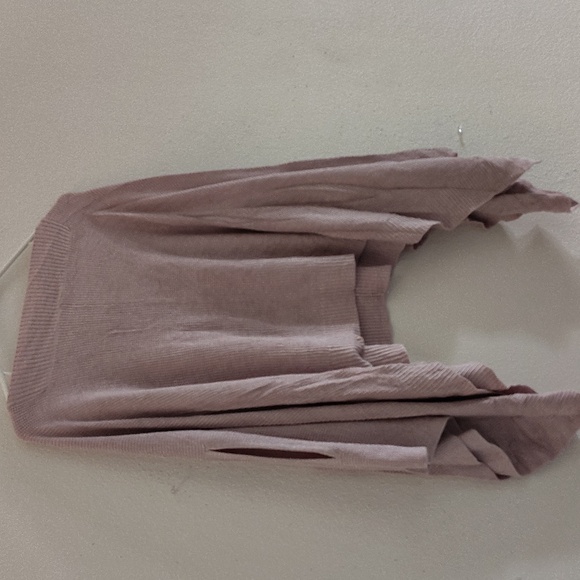 lululemon athletica Mauve Poncho Sweater Size Os - Picture 6 of 7